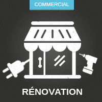 Rénovation commercial